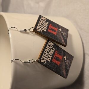 3 /$15 New Wooden Halloween IT Earrings